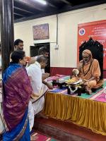 Arrival at Shri Vishweshwara Venugopala Temple, Karkala (11 Feb 2025)